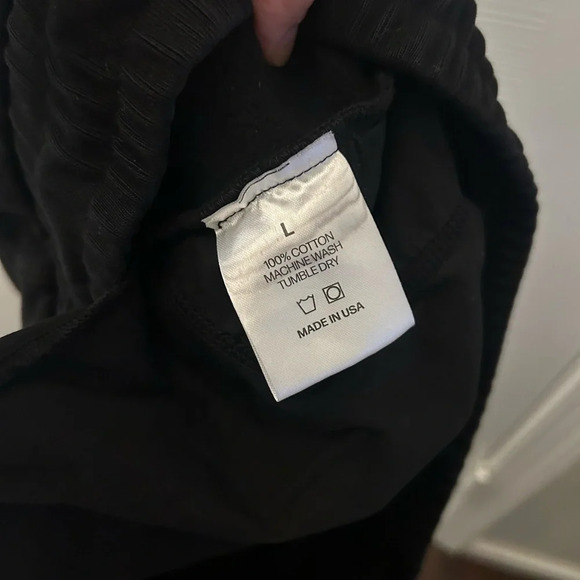 The Local Love Club x REVOLVE Lovers Uniform Sweatpants Jogger black Large - Picture 7 of 7